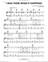I Was There When It Happened sheet music for voice, piano or guitar