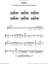 Words sheet music for piano solo (chords, lyrics, melody)