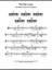 The One I Love sheet music for piano solo (chords, lyrics, melody)