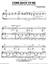 Come Back To Me sheet music for voice, piano or guitar