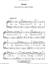 Issues sheet music for piano solo