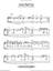 Leave Right Now sheet music for piano solo, (easy)