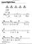 Leave Right Now sheet music for piano solo (chords, lyrics, melody)