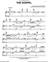 The Gospel sheet music for voice, piano or guitar