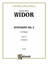 Symphony No. 2 in D Major, Op. 13 sheet music for organ solo (COMPLETE) icon