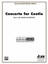 Concerto sheet music for Cootie sheet music for jazz band (full score) icon