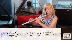 How to change octaves on the flute, part 2