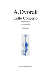 Concerto in B minor Op.104 (3rd Edition)