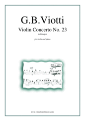 Concerto in G major No.23