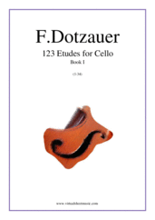 Etudes for Cello, 123 Etudes (Book I)