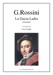 La Gazza Ladra - The Thieving Magpie, Overture (f.score)