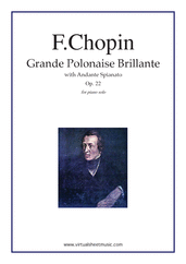 Grande Polonaise Brillante with Andante Spianato Op.22