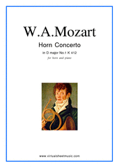 Concerto No.1 K412 in D major