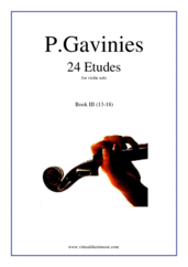 Etudes, 24 - Book III