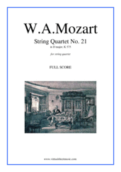 String Quartet No. 21 in D major K 575 (COMPLETE)