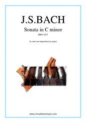 Sonata in C minor BWV 1017