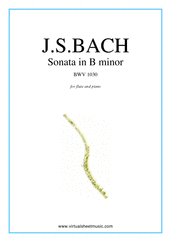 Sonata in B minor BWV 1030 (NEW EDITION)