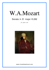 Sonata in Eb major K282