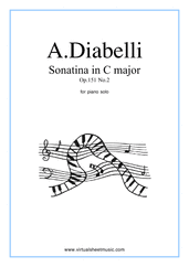 Sonatina in C major Op.151 No.2