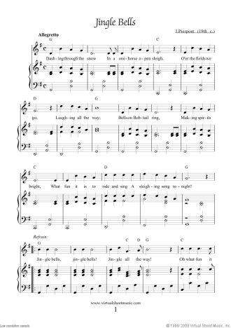 Free Christmas Sheet Music Carols To Download Biggest - 