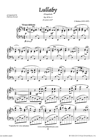 Mother's Day sheet music