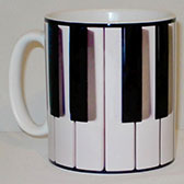 Piano Keyboard Mug