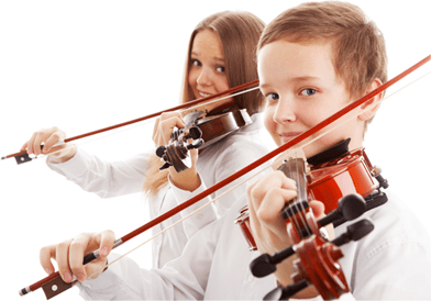 Kids Enjoying Music