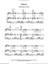 Padlock sheet music for voice, piano or guitar