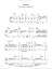 Overture sheet music for voice, piano or guitar