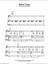 Before Today sheet music for voice, piano or guitar
