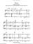 Return sheet music for voice, piano or guitar