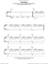 Teardrop sheet music for voice, piano or guitar
