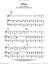 Oblivion sheet music for voice, piano or guitar