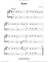 Hymn sheet music for piano solo