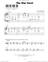 The Star Carol sheet music for piano solo (5-fingers)
