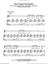 Don't Upset The Rhythm sheet music for voice, piano or guitar