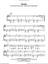 Meddle sheet music for voice, piano or guitar