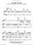 Too Little, Too Late sheet music for voice, piano or guitar