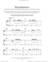 Bloodstream sheet music for piano solo