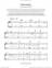 Honesty sheet music for piano solo