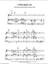 I Think About You sheet music for voice, piano or guitar