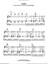 Fader sheet music for voice, piano or guitar