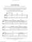Levitating sheet music for piano solo, (beginner)
