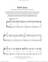 bad guy sheet music for piano solo