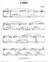 Carrie sheet music for piano solo