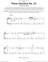 Piano Concerto No. 21 In C Major ("Elvira Madigan"), Second Movement Excerpt sheet music for piano solo, (beginn...