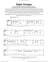 Night Changes sheet music for piano solo