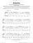 Disturbia sheet music for piano solo, (beginner)