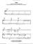 Stars sheet music for voice, piano or guitar