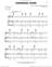 Swimming Home sheet music for voice, piano or guitar